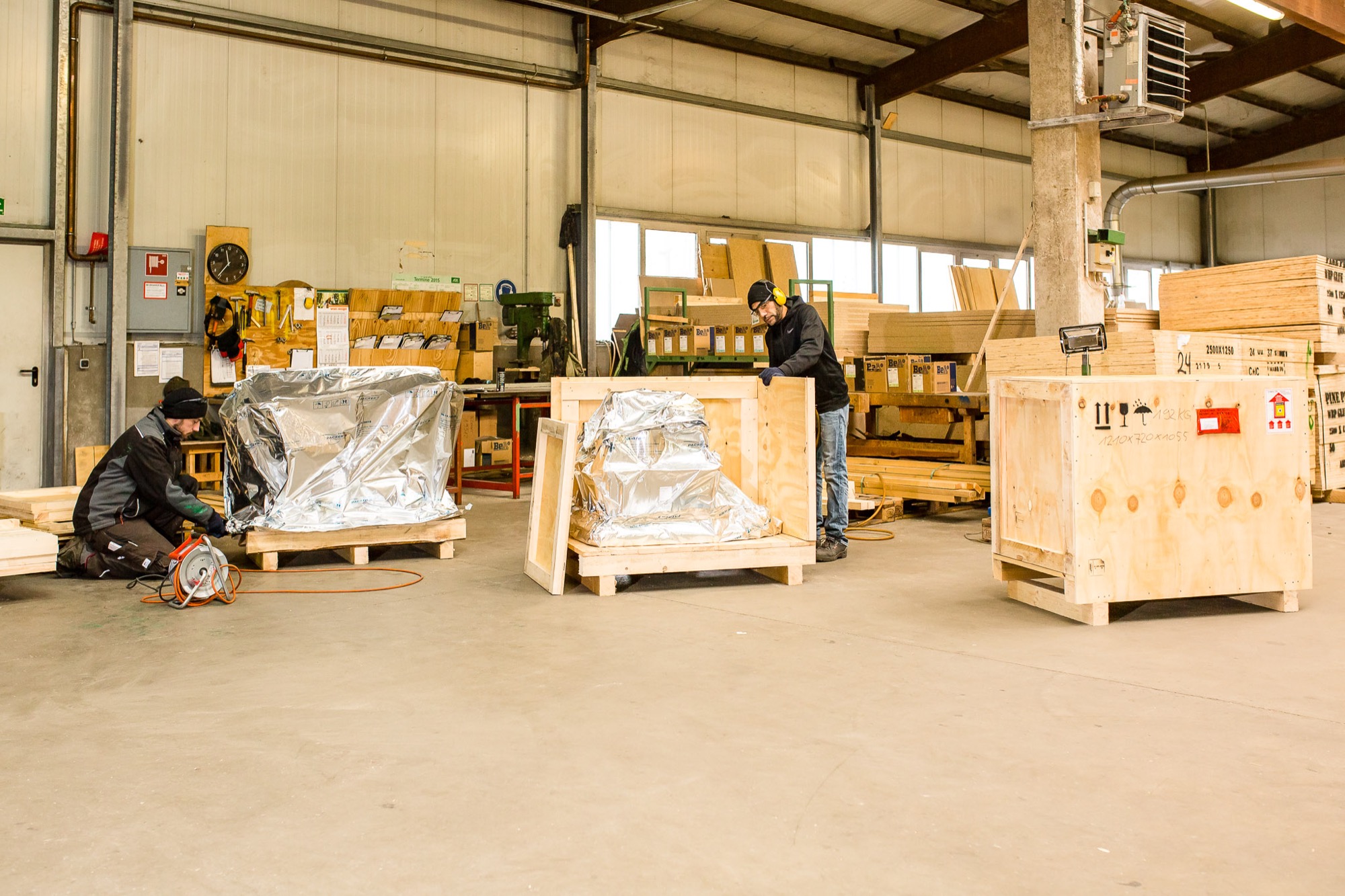 Bild zum Thema Schwergut Verpackungen